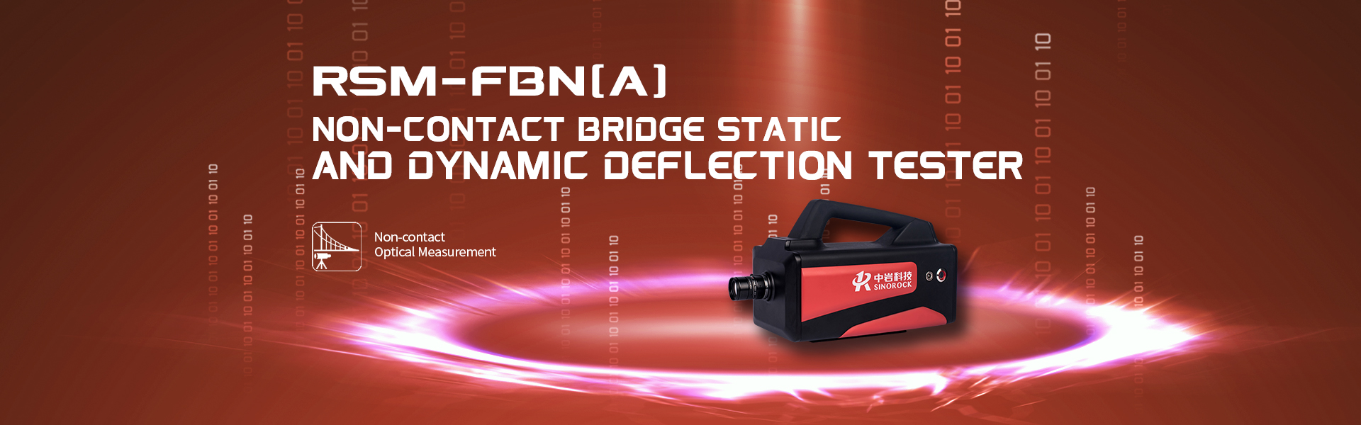 RSM-FBN(A) Non-contact Bridge Static and Dynamic Deflection Tester