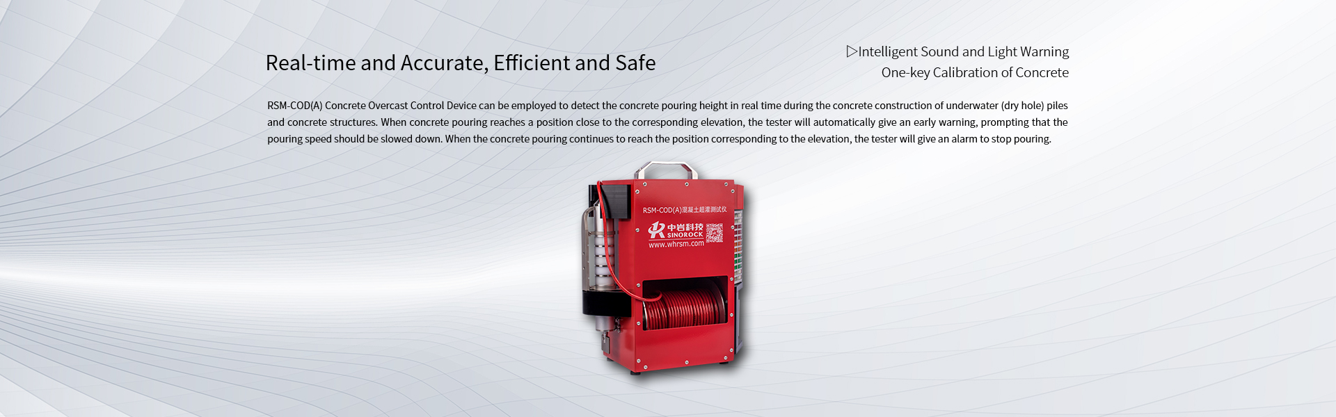 RSM-COD(A) Concrete Overcast Control Device