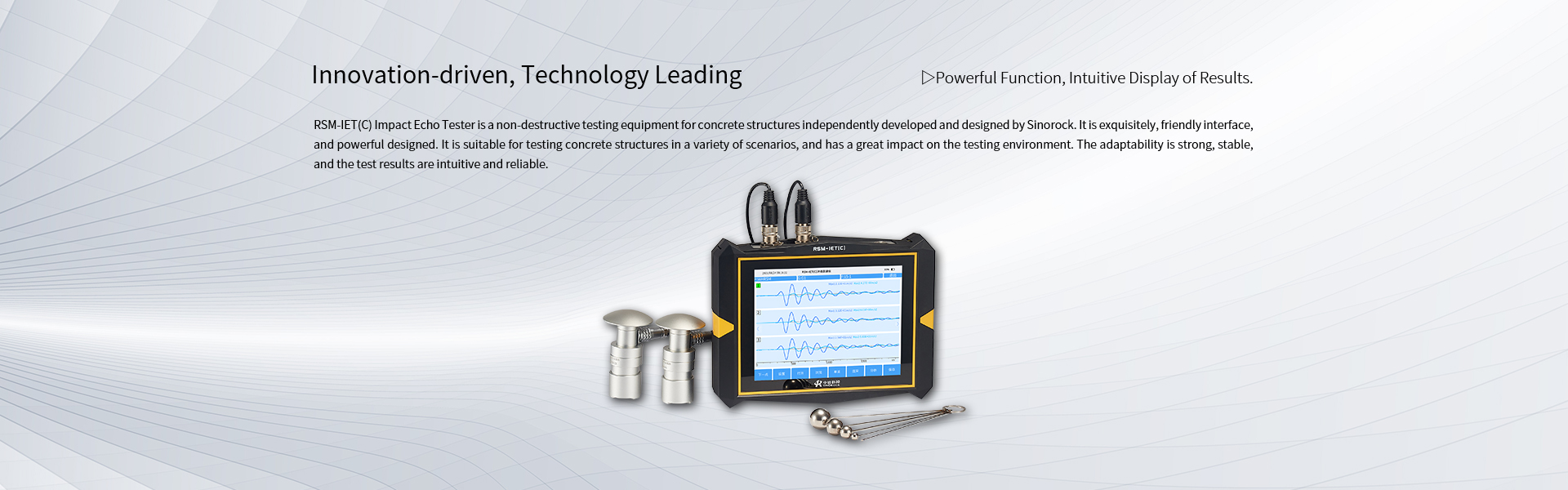 RSM-IET(C) Impact Echo Tester