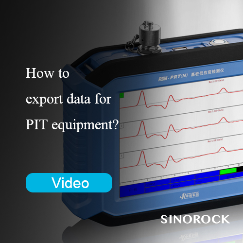 How to export data for PIT equipment?