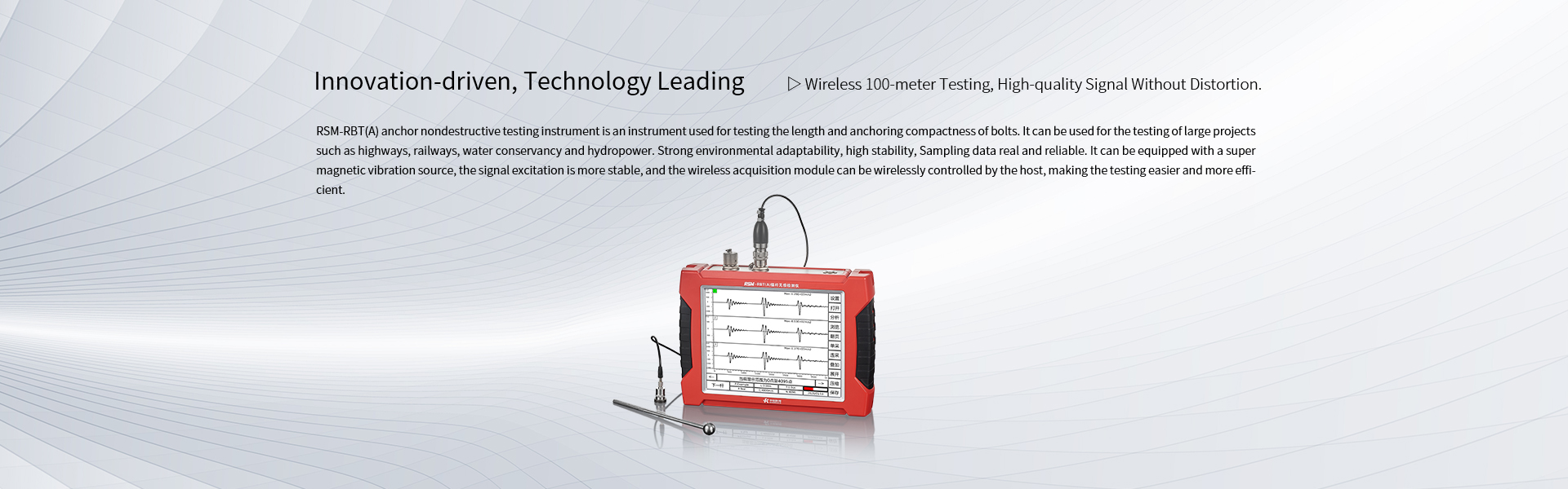 RSM-RBT (A) anchor nondestructive testing instrument