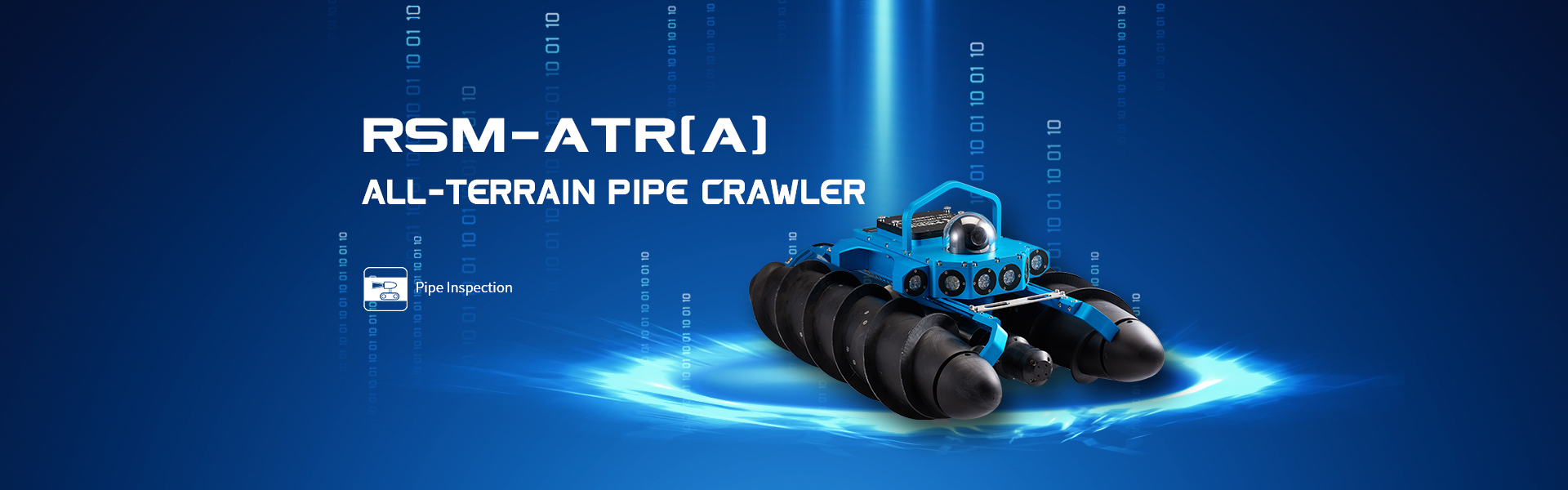 RSM-ATR (A) All-Terrain Pipe Crawler